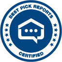 Best Pick Reports Certified Badge