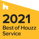 Best of Houzz Service Award - 2021 badge